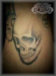 The best way you can practice art is by repetition. Shaded Skull By State Of Art Tattoo On Deviantart