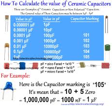 Capacitor Code How To Find The Value Of Capacitors Capacitors Electronics Basics Electronic Circuit Design