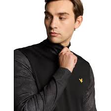 Lyle Scott Layer Printed Contour, noir