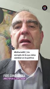 #EditorialEE 👉🏼Un ejemplo de lo que debe cambiar en la política. Lea  nuestro editorial para este domingo.