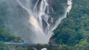 Goa's Dudhsagar Falls Captured In Its ...