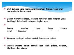 Penjelasan asking and offering help beserta contoh kalimat dan dialognya. Bahasa Melayu Wacana Ppt Download