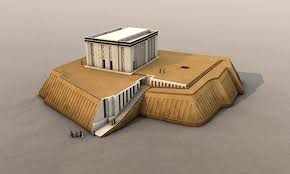 The White Temple And The Great Ziggurat In The Mesopotamian City Of Uruk White Temple Sumerian Ziggurat