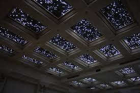 Save energy with led ceiling lights, available in different shapes and if so, look for flush ceiling lights, led spotlights, or recessed lighting, so you don't risk bumping your and, since nothing draws attention quite like a source of light, it doesn't hurt if the lamp is looking. Watch Night Sky In Your Room With Star Effect Ceiling Lights Warisan Lighting