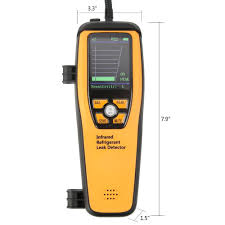 Lotfancy freon leak detector for halogen gas leakage, refrigerant leak detector hvac for cfcs hcfcs hfcs r134a r1234yf r410a r22 r11 tester, high accuracy, with indicator light. Elitech Ild 300 Professional Infrared Refrigerant Leak Detector Refrig Elitech Technology Inc