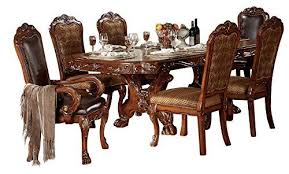 Contemporary dining sets offer the opportunity for making lunch or dinner into more than just a. Acme Dresden Formal Dining Room Set With Dining Table And 6 X Dining Chair Formal Dining Room Sets Dining Room Spaces Side Chairs Dining