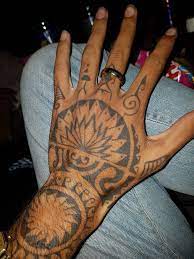 Polynesian Tattoo Hand Tribal Hand Tattoos Polynesian Tattoo Designs Hand Tattoos