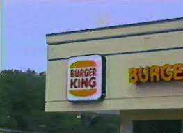 In the 90s, the brand dallied with solid blues. Burger King 90s Gif