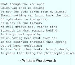 Splendor In The Grass By William Wordsworth T H I N K Splendour In The Grass Words Poem Quotes