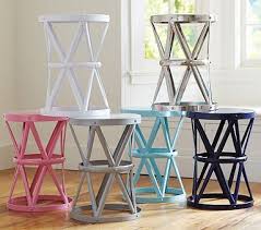 Jordan Metal Side Table Metal Side Table Metal Accent Table Pottery Barn Kids