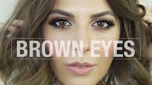 If you have trouble drawing the 'v' on the outer corner of your eyes, draw a '#' with an eye pencil instead and blend it immediately to avoid stark edges. How To Make Your Brown Eyes Pop Simply Sona