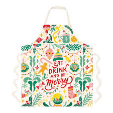 Bavlněná zástěra eleanor stuart Eat Drink and be Merry