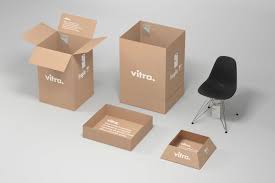 Mobelmanufaktur Vitra Mit Neuem Packaging Design Verpackungsdesign Vitra Mobel Kartonage