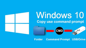 How To Copy Large File To Usb Drive Use Command Prompt In Windows 10 8 7 Youtube