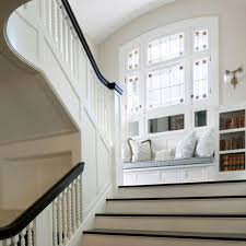 Sitting Area At The Stair Landing Home Studio Interior House