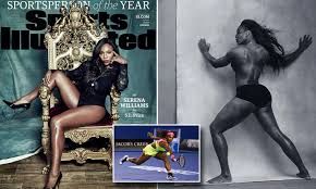 Serena Williams Sports Illustrated cover was edited claim fans | Daily  Mail Online