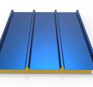 PU sealing Rock wool sandwich Roof Panel from China ...