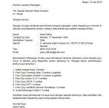 Sebelum membuat surat lamaran kerja ada beberapa tips yang harus kamu perhatikan 5 Contoh Surat Lamaran Kerja Guru Honorer Dan Cpns Lengkap Bergaya