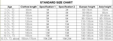 14 unusual size chart for childrens clothing