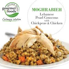 2 cups (340 g) pearl couscous (moghrabieh) 4 cups (1 litre) chicken stock ½ cup dried chickpeas, or 400g can chickpeas, rinsed and drained 500 g leg lamb chops (about 4 chops), trimmed and cut in half 1 tsp salt, or to taste 2 cinnamon quills 40 g butter 10 small pickling onions, peeled ½ tsp black pepper 1 tsp lebanese mixed spices 1 tsp. Moghrabieh Lebanese Pearl Second House Products Facebook