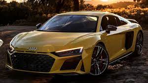 Pictures Audi R8 V10 Performance Quattro Vegas Yellow Autopromag Audi R8 V10 Audi Audi R8