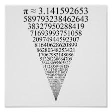 The First Thousand Digits Of Pi Looks Infinite Poster Zazzle Com Math Quotes Math Poster Education Poster