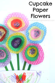 I think the center looks like a small trumpet. Cupcake Paper Flowers Laughing Kids Learn