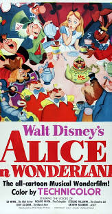 Alice In Wonderland 1951 Vintage Disney Posters Alice In Wonderland Poster Disney Movie Posters
