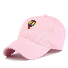 Click To Buy New Curved Brim Strapback Baseball Caps Embroidery Hot Air Balloon Snapback Hats Adju Baseball Cap Embroidery Fitted Hats Sports Accessories