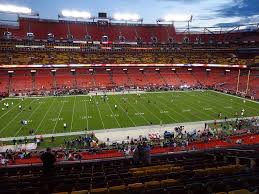 Fedexfield View From Zone A Club 323 Vivid Seats