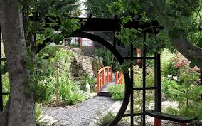 You'll get ideas for color, décor, materials, plants and fabric. Japanese Garden In West Wycombe Lush Garden Design