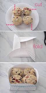 Clever Plate Folding For Gift Food Food Gifts Treats