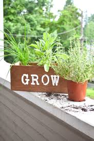 Repurposed diy herb garden ideas. Diy Herb Planter Box Sage To Silver