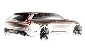 Volvo Estate Concept 2014 Volvo Estate Volvo Car Design Sketch