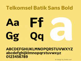 Pt sans is a type family of universal use. Telkomsel Batik Sans Regular Sans Serif Elegant Myfonts Tulisan Yang Menyertai Logo Telkomsel Yang Semula Hadir Dalam Font Kaku Pun Diubah Menjadi Font Khusus Yang Lebih Fleksibel Bernama Telkomsel