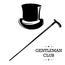 Vintage Gentlemen Elegance Logo Gentleman Gentlemen Hat Bowler Derby Top Hat Cylinder Headdress Headgea Styled Stock Photos Gentleman Gents Hair Style