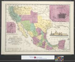 Mexico, officially the united mexican states, is a country in the southern portion of north america. Map Of Mexico Texas Old And New California And Yucatan Showing The Principal Cities And Towns Traveling Routes C The Portal To Texas History