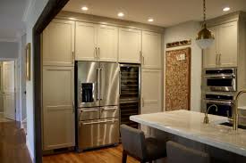 Kitchen Durasupreme Highland Maple Painted Latte Cabinets Schaub Hardware 540 Ssb Satin Brass Partner Designed By Kitchen Sale Kitchen Dura Supreme Cabinets