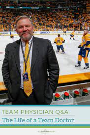 Q & A With A Nashville Predators Team Physician