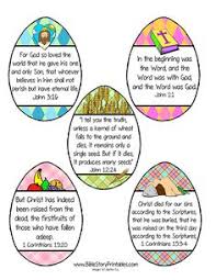Bunnies lay eggs, children hunt for eggs, and people dress up in fancy clothes. Easter Scripture Verses Quotes For Children 12 Bible Verses To Light Up Your Glow Egg Hunt Dogtrainingobedienceschool Com