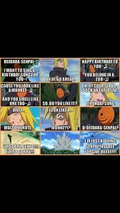 Akatsuki Boyfriend Scenarios Completed When He Hears You Sing Akatsuki Naruto Funny Birthday Songs
