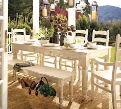 Country French White Dining Table From Pottery Barn Dining Table White Dining Table Farm Table