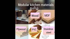 8 cabinet materials you should know and how to choose the best type for your kitchen. Modular Kitchen How To Choose Materials For Cabinets Tamil Youtube