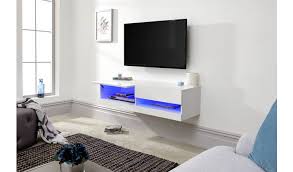 Our television stand is suitable for your lounge room, living room, bedroom and more places. Buy Galicia 120cm Led Wall Tv Unit White Tv Units Argos