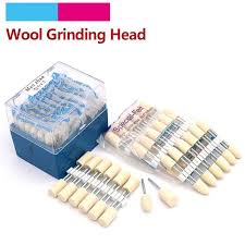 مثقاب دوار للسطح المعدني 12 قطعة لباد صوف تلميع سطوع عالي دريميل abrasive tools aliexpress die grinder dremel rotary tools