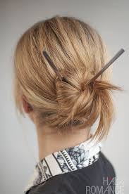Putting up your hair with chopsticks is a popular style that women have loved for centuries.hair chopsticks come in a variety of lengths. 30 Buns In 30 Days Day 17 Hairstick Bun Hair Romance