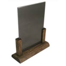 Tabletop Menu Holder Google Search Table Menu Holders Wood