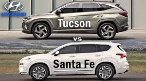 Maybe you would like to learn more about one of these? 2021 Hyundai Tucson Vs Hyundai Santa Fe Santa Fe Vs Tucson Suv Compare Youtube