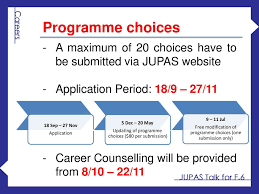 Applicants will receive emails^ from the jupas office upon their successful creation of an applicant's record and successful. F 6 Jupas Talk 27 9 Ppt Download