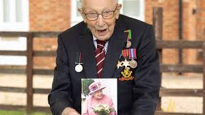 Sports stars have wished captain tom moore a happy birthday as the war veteran and fundraising hero turns 100. Captain Tom Moore S Nhs Appeal Tops 32m On 100th Birthday Bbc News